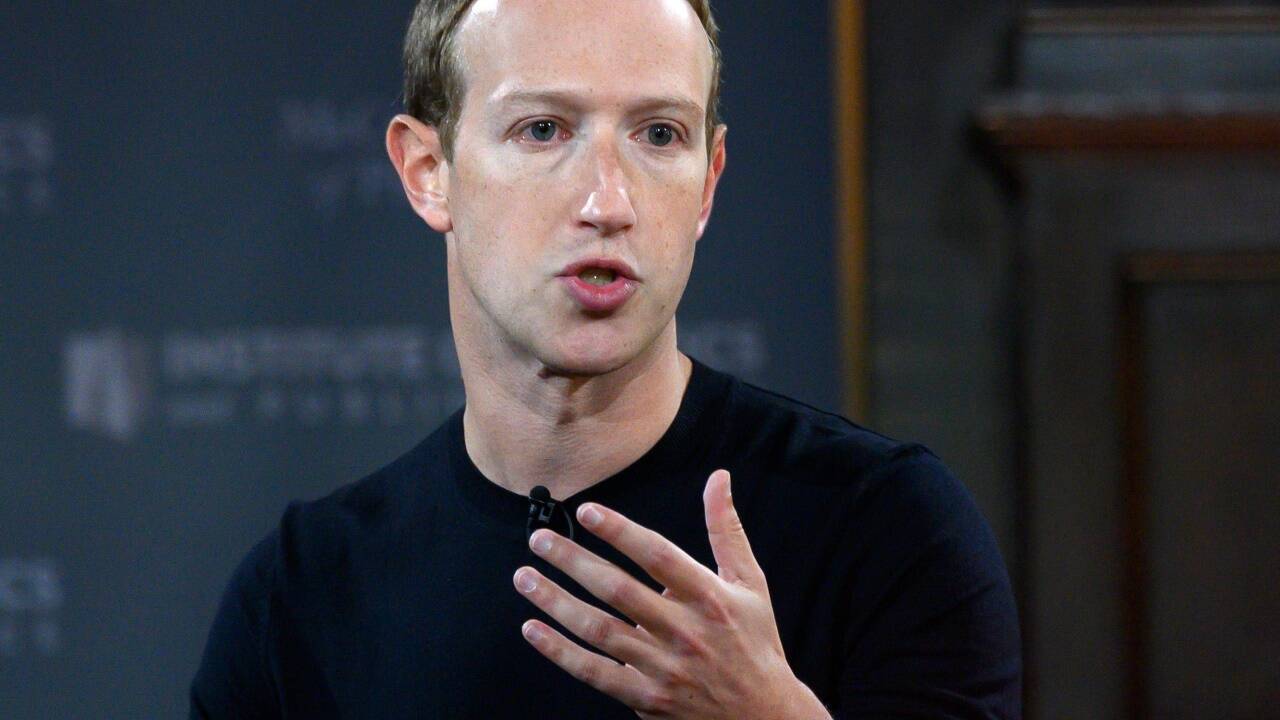 Facebook-Boss Mark Zuckerberg 