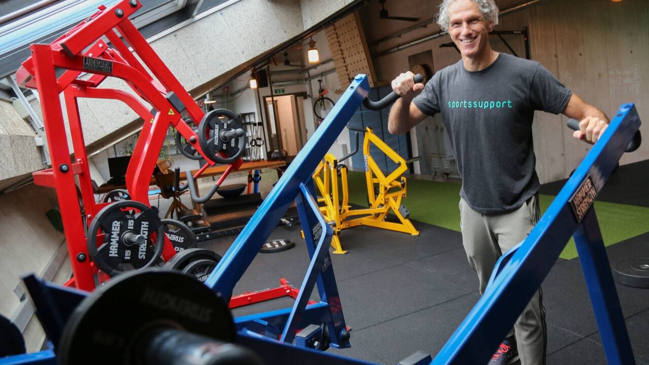 Seit Anfang 2016 ist Herbert Laux mit seinem Fitnessstudio „Sportssupport“ in der Panzerhalle vertreten. 