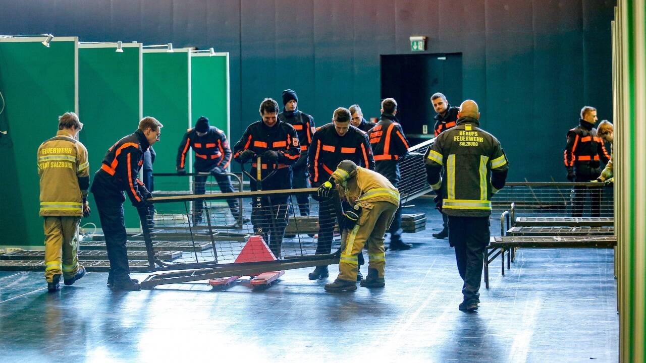 Die Salzburger Berufsfeuerwehr half Ende März beim Aufbau des Zusatzspitals im Messezentrum. Für den „Einmalaufwand Aufbau der Infrastruktur“ wurden 564.000 Euro fällig. 