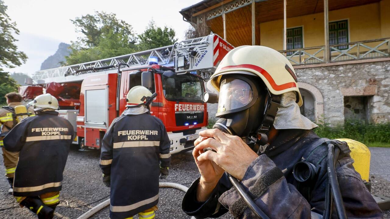 Rund 80 Feuerwehrleute aus Koppl, Hof, Eugendorf und der Stadt Salzburg waren im Einsatz. 