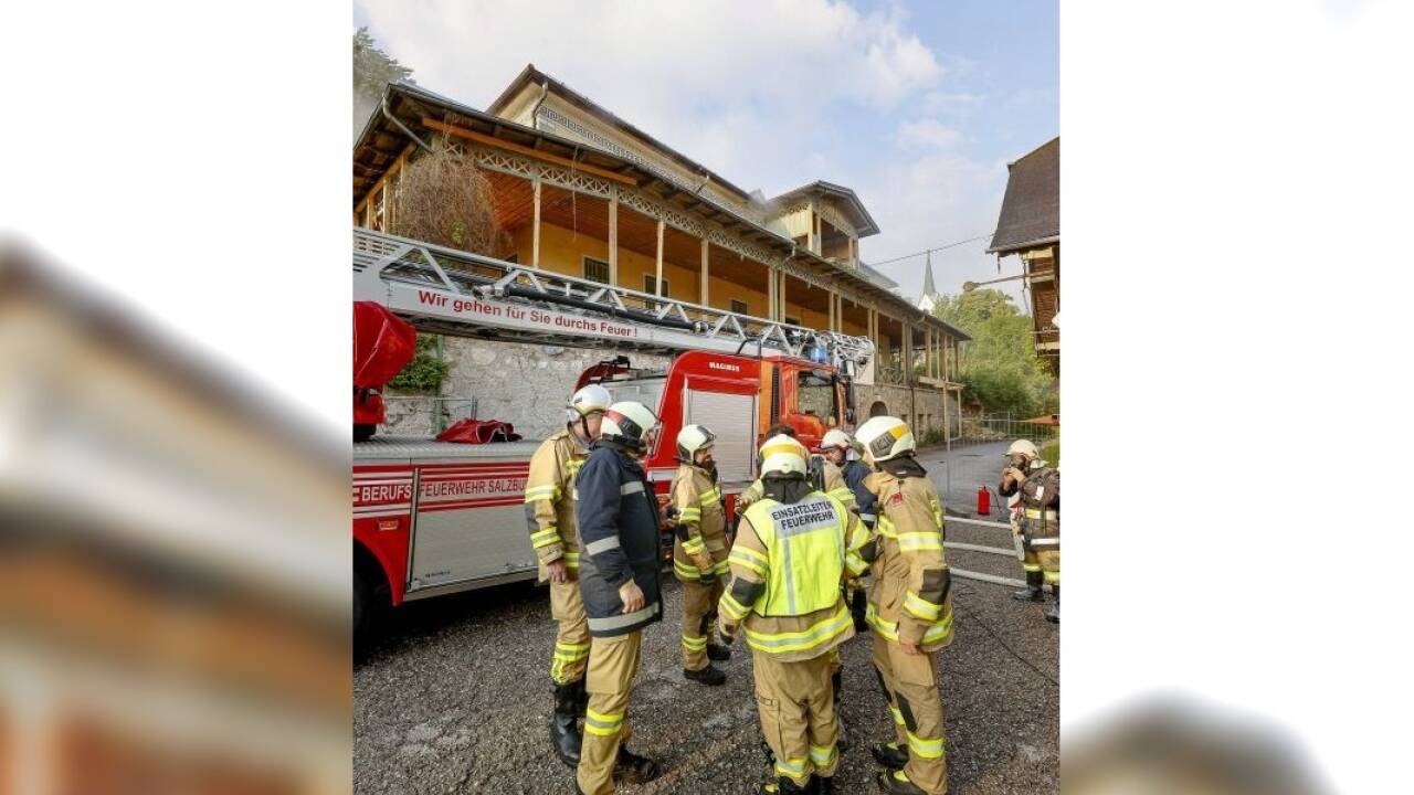 Rund 80 Feuerwehrleute aus Koppl, Hof, Eugendorf und der Stadt Salzburg waren im Einsatz. 