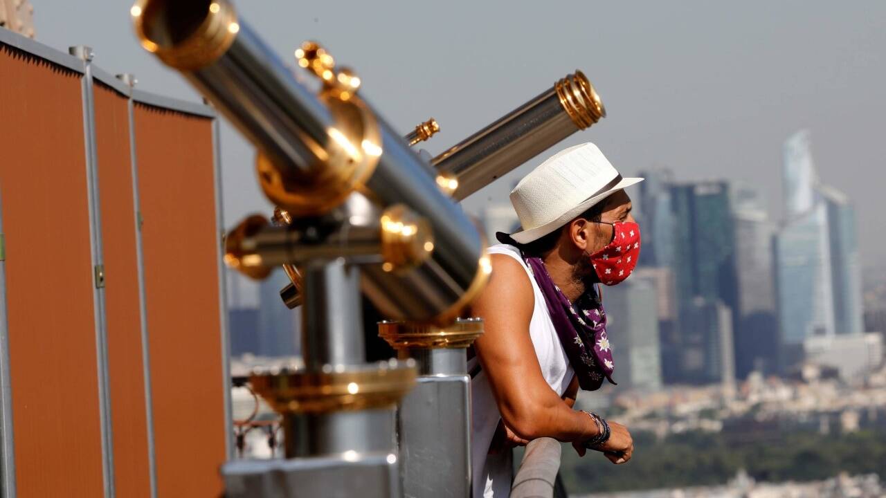 Wieder möglich: Ausblick vom Eiffelturm. Wieder möglich: Ausblick vom Eiffelturm.