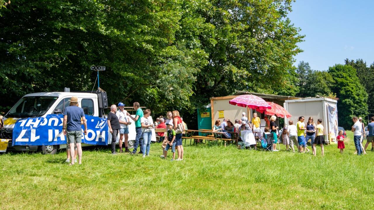 Es sei ein Fest, keine Demo, sagen die Veranstalter.  