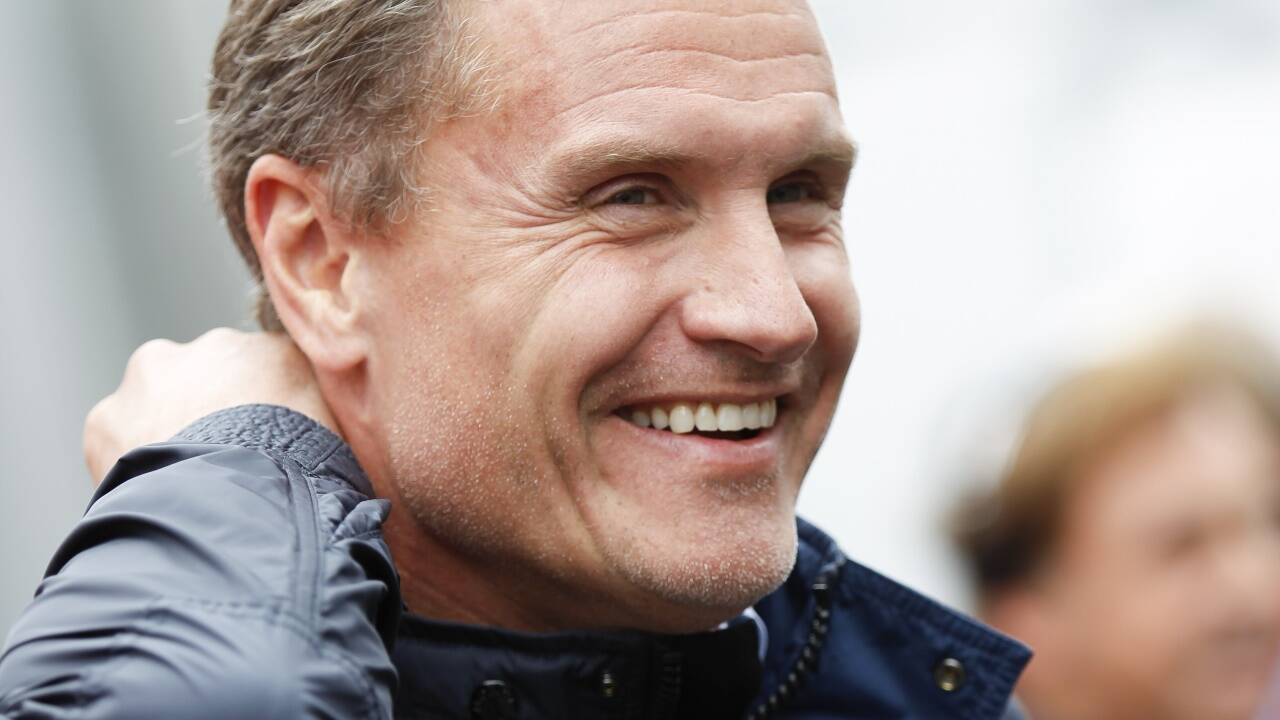 Ex-Formel-1-Fahrer und TV-Kommentator David Coulthard. Ex-Formel-1-Fahrer und TV-Kommentator David Coulthard.