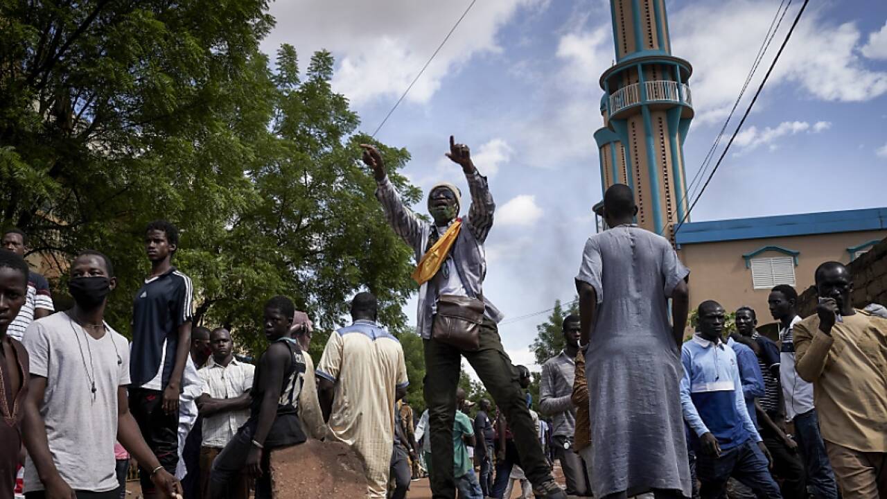 Massenproteste in Bamako 