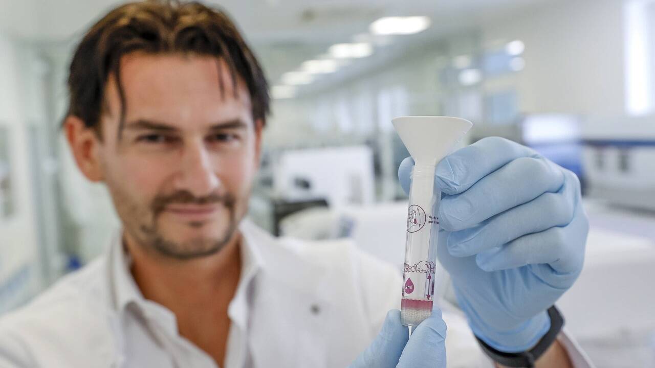 Daniel Wallerstofer entwickelte die bei dm-erhältlichen Tests:„Genauigkeit von 99 Prozent“. Daniel Wallerstofer entwickelte die bei dm-erhältlichen Tests:„Genauigkeit von 99 Prozent“.