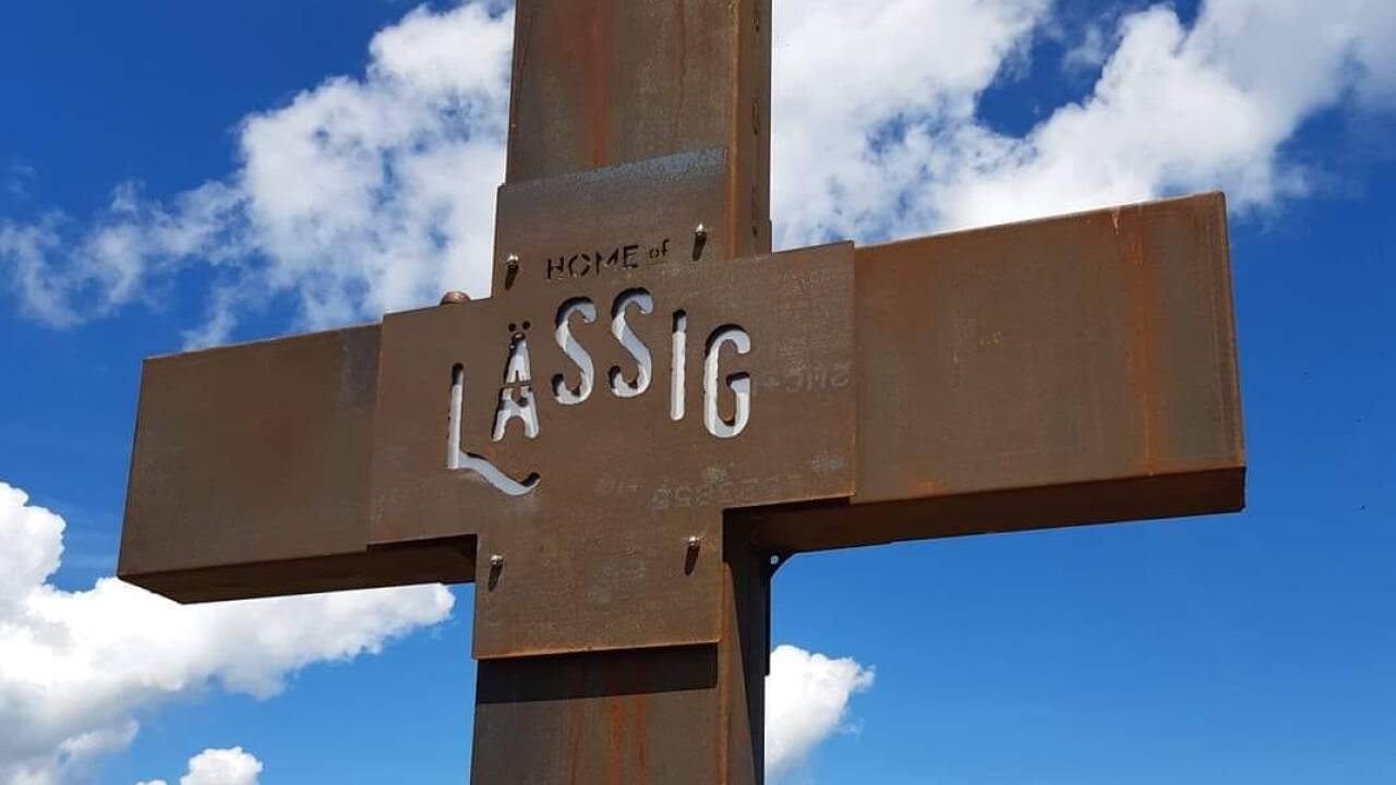 Dieses Gipfelkreuz sorgte für Ärger beim Pfarrgemeinderat. 