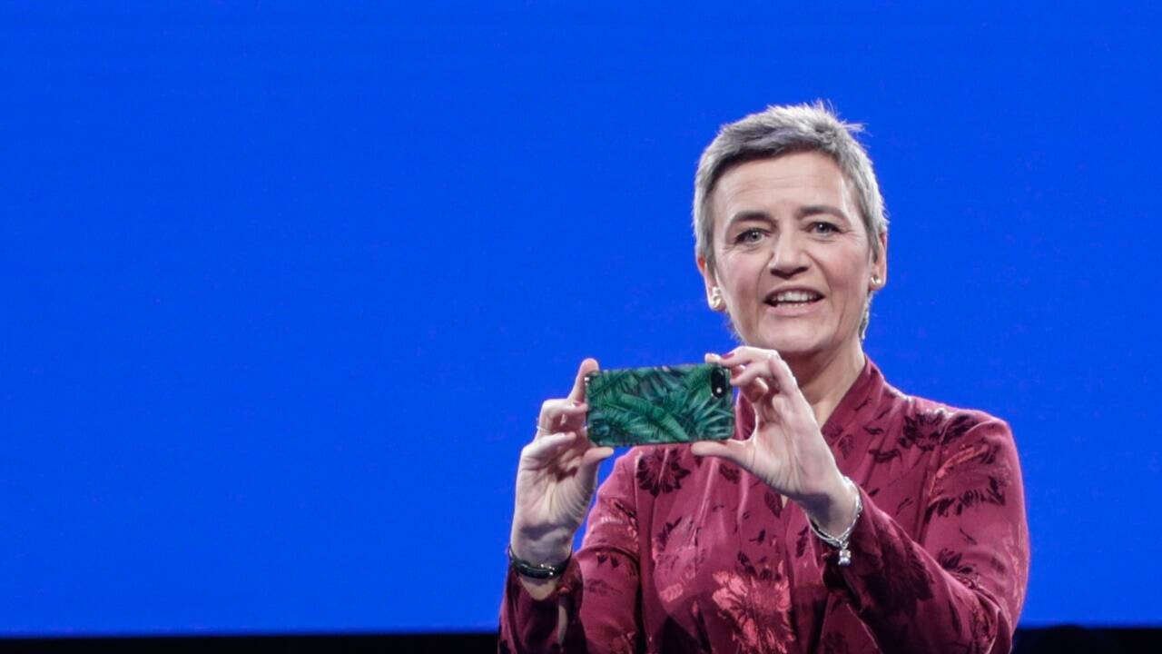 EU-Wettbewerbskommissarin Margrethe Vestager, selbst Apple-Kundin. EU-Wettbewerbskommissarin Margrethe Vestager, selbst Apple-Kundin.