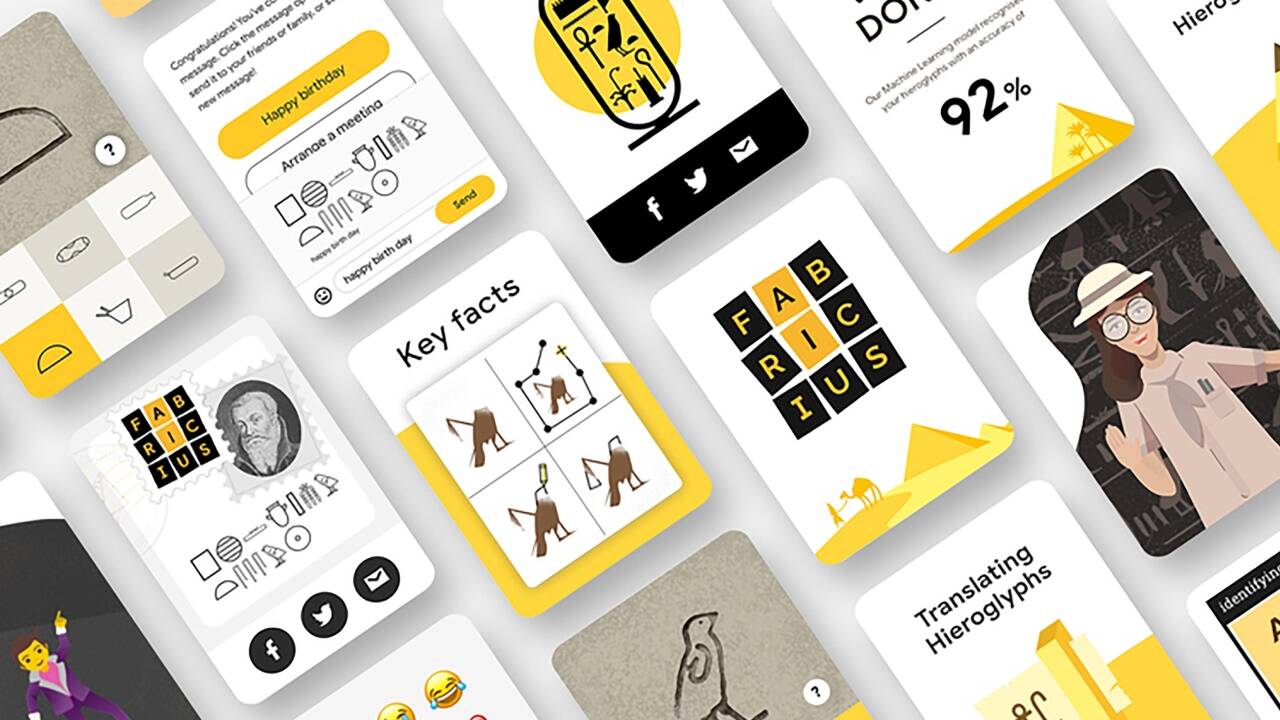 „Löse die Symbole des alten Ägypten“: Unter diesem Motto steht das neue Google-Experiment „Fabricius“. 