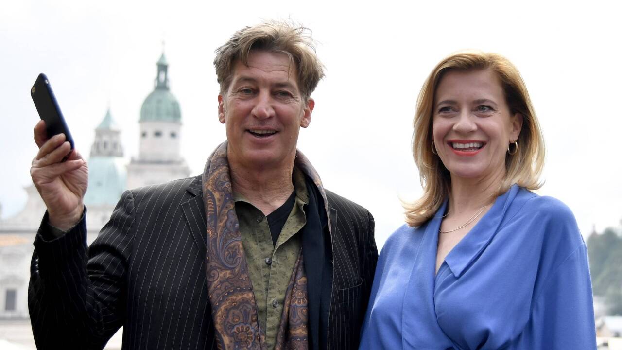 Tobias Moretti und Caroline Peters. 