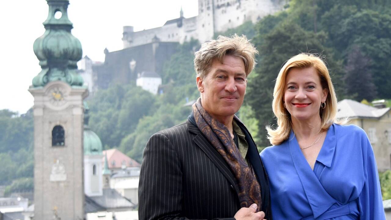 Tobias Moretti und Caroline Peters. 