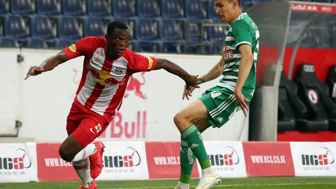 Salzburg-Stürmer Patson Daka (l.) war in der vergangenen Saison kaum zu stoppen. 