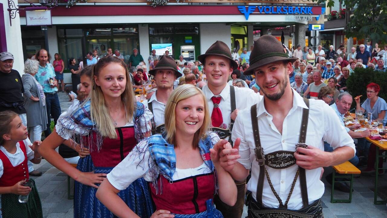 Ein Archivbild vom Dorfabend in Maria Alm 2018. 