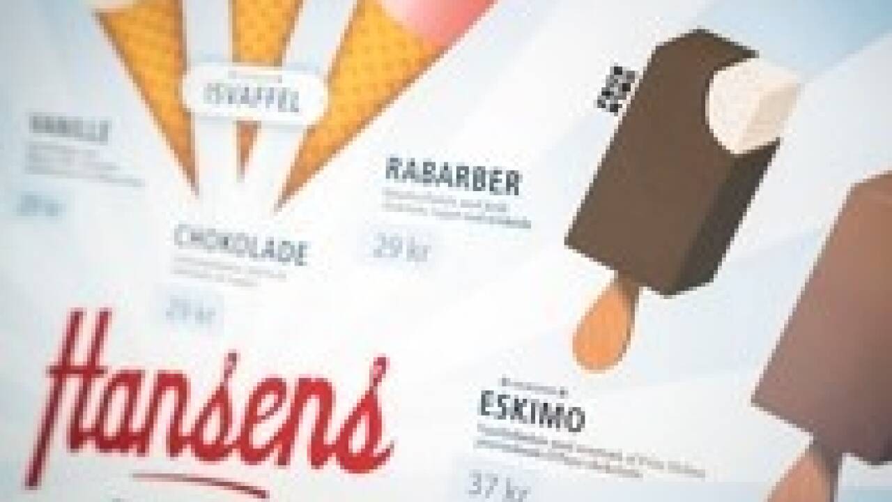 Der Hersteller Hansens ändert den Namen einer Eissorte. 