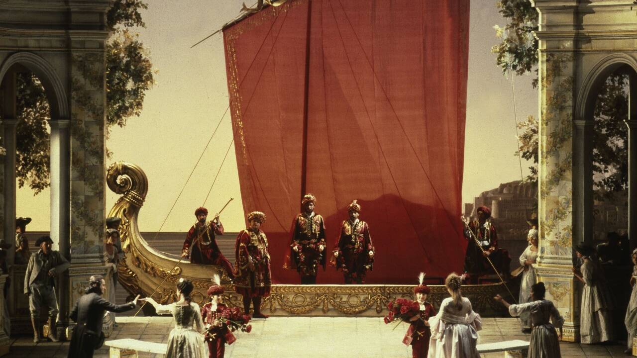 1982: Margaret Marshall (Fiordiligi), Agnes Baltsa (Dorabella), Francisco Araiza (Guglielmo) und James Morris (Ferrando). Regie: Michael Hampe, Dirigent: Riccardo Muti. 