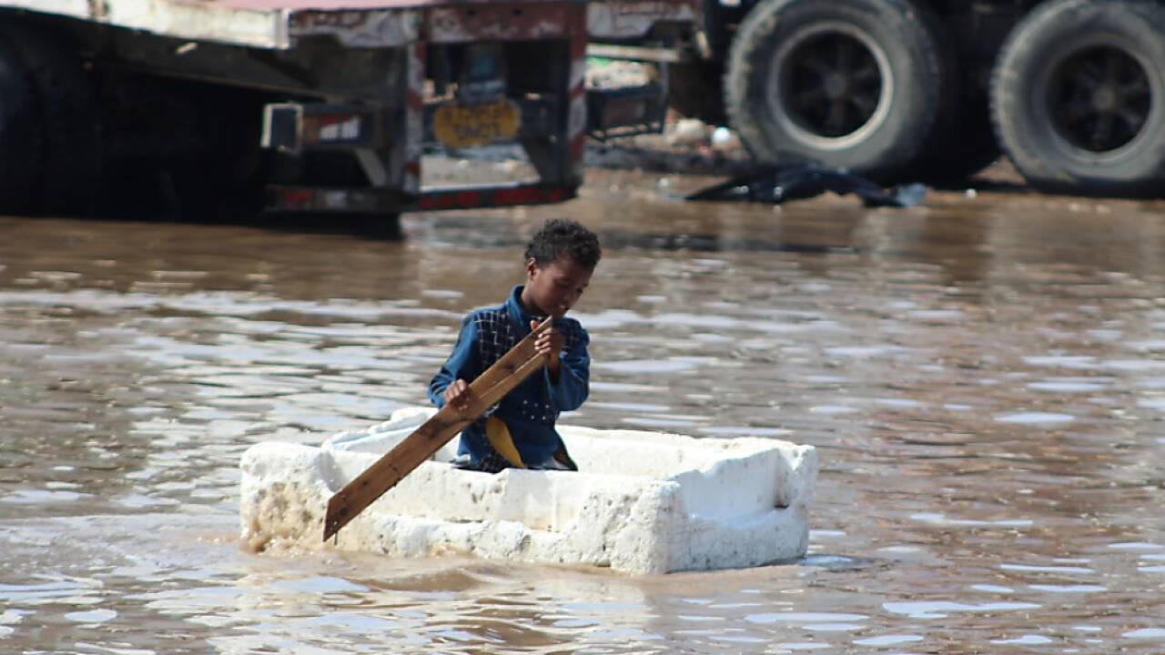 Jemen wurde schon im April überflutet Jemen wurde schon im April überflutet