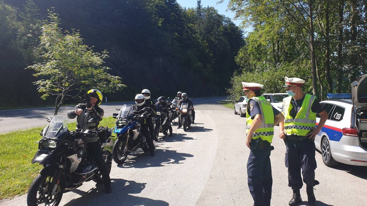 Bei dieser Biker-Gruppe gab es keine Beanstandungen. 