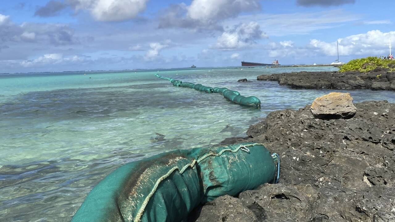 In einem Wettlauf gegen die Zeit versuchen Behörden und Helfer auf Mauritius nach dem Schiffsunglück vor zwei Wochen die Ölkatastrophe abzumildern.  