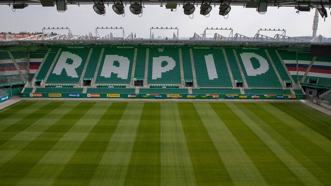 Kathedrale in Grün-Weiß: Die Allianz-Arena des SK Rapid Wien. Hier genießt der Pongauer Regionalligist St. Johann ein Gastrecht der besonderen Art. Kathedrale in Grün-Weiß: Die Allianz-Arena des SK Rapid Wien. Hier genießt der Pongauer Regionalligist St. Johann ein Gastrecht der besonderen Art.