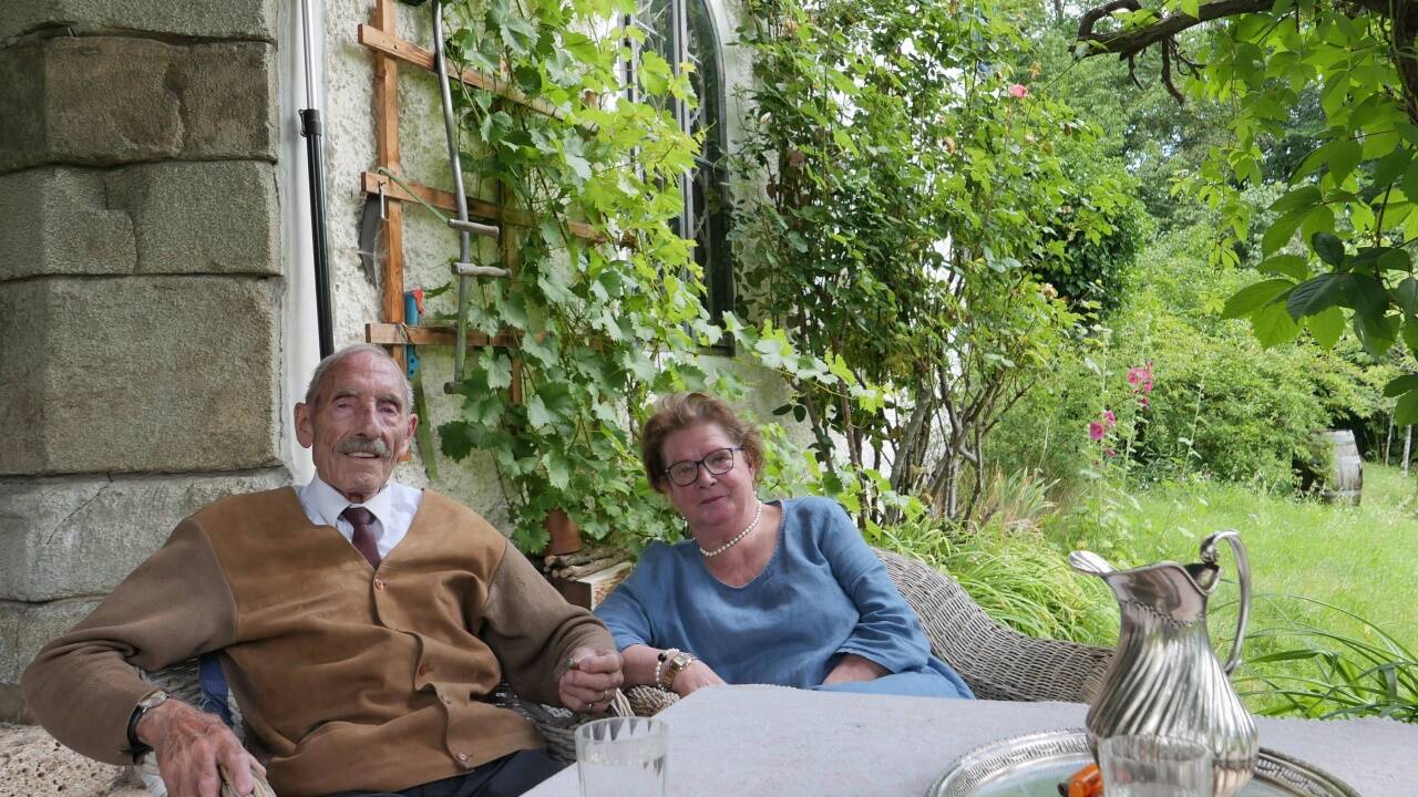 Hubertus Droste zu Vischering-Galen und seine Frau Christine. 