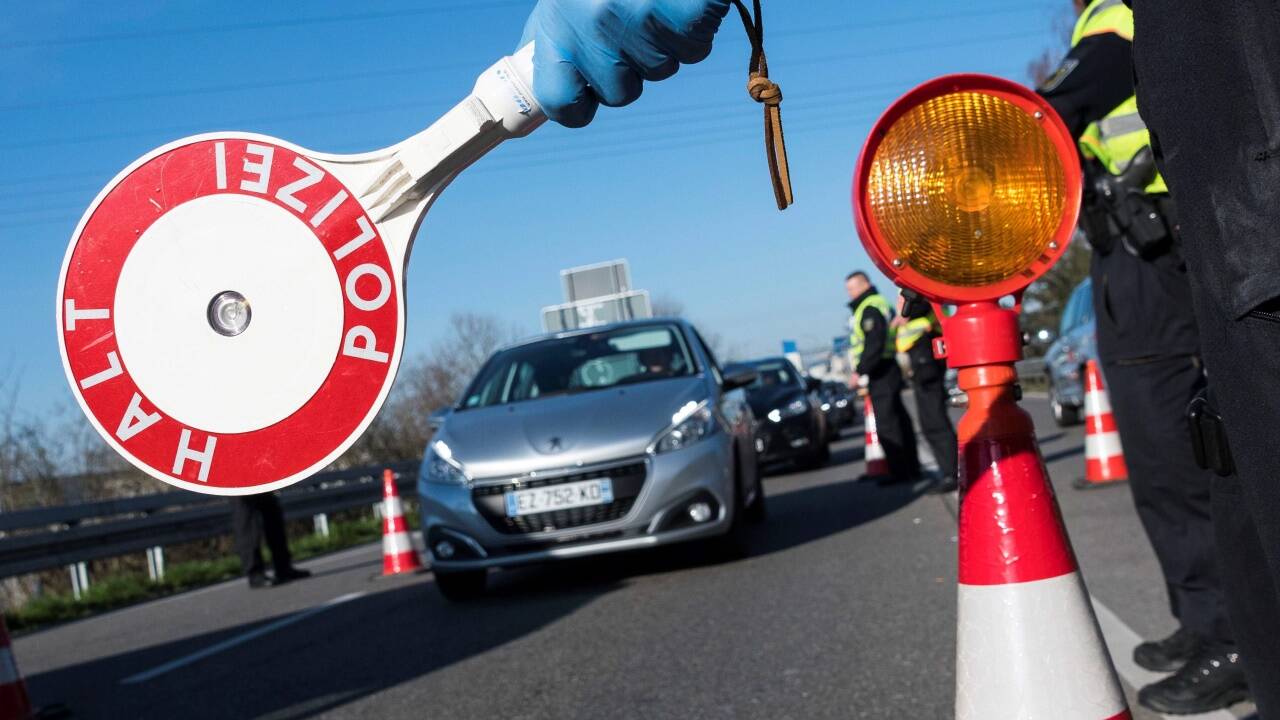 An den Grenzen wird wieder verstärkt kontrolliert.  