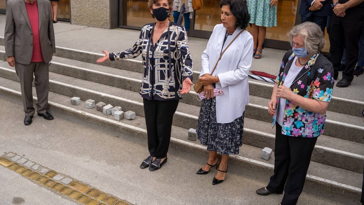 Gert Kerschbaumer, Helga Rabl-Stadler, Danielle Spera und Hanna Feingold.  