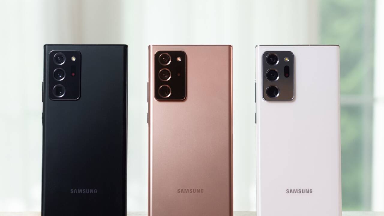 Samsung neue Note-20-Ultra-Serie 