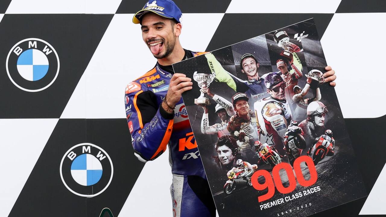 KTM-Pilot Miguel Oliveira feierte in Spielberg seinen ersten Sieg in der MotoGP. 