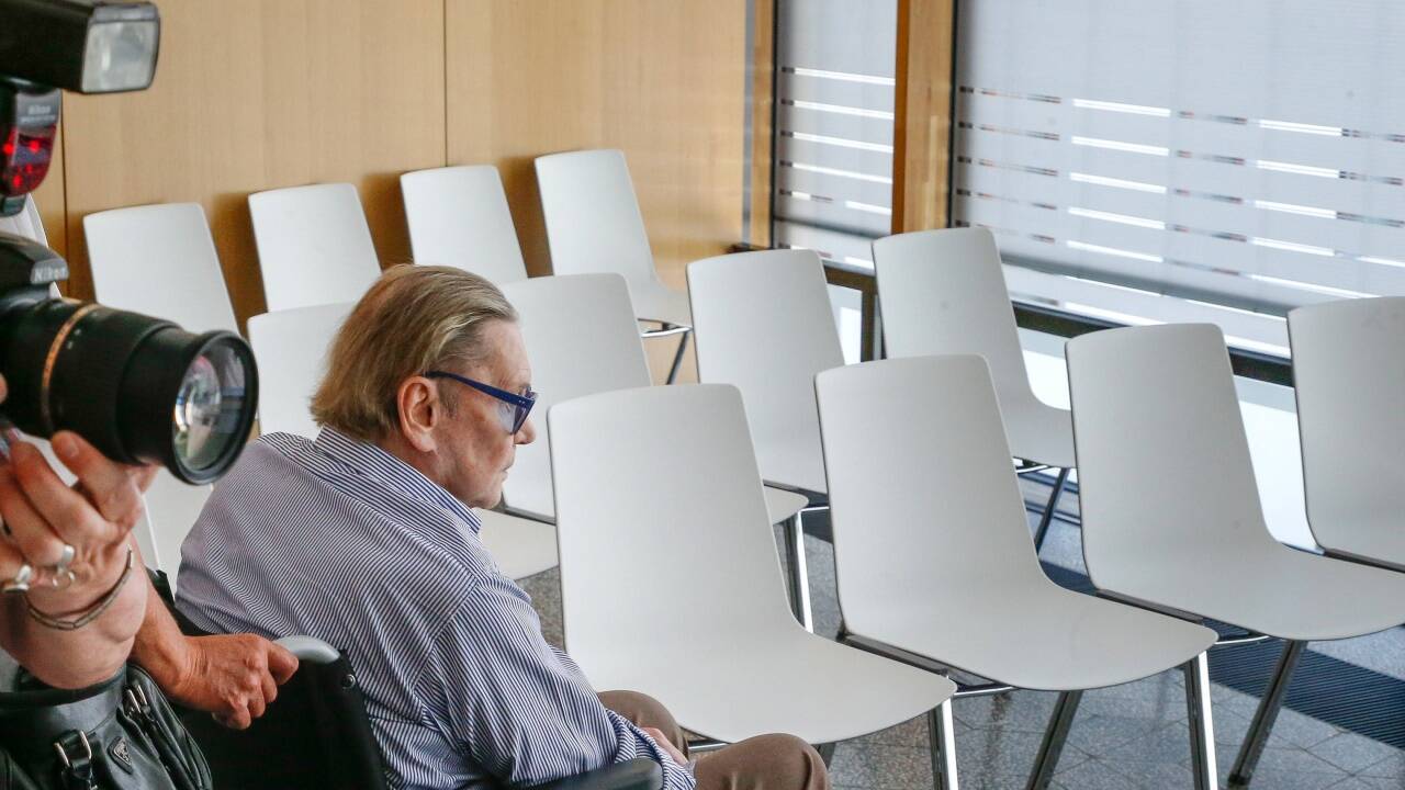 Helmut Berger bei der Verhandlung im Vorjahr. Helmut Berger bei der Verhandlung im Vorjahr.