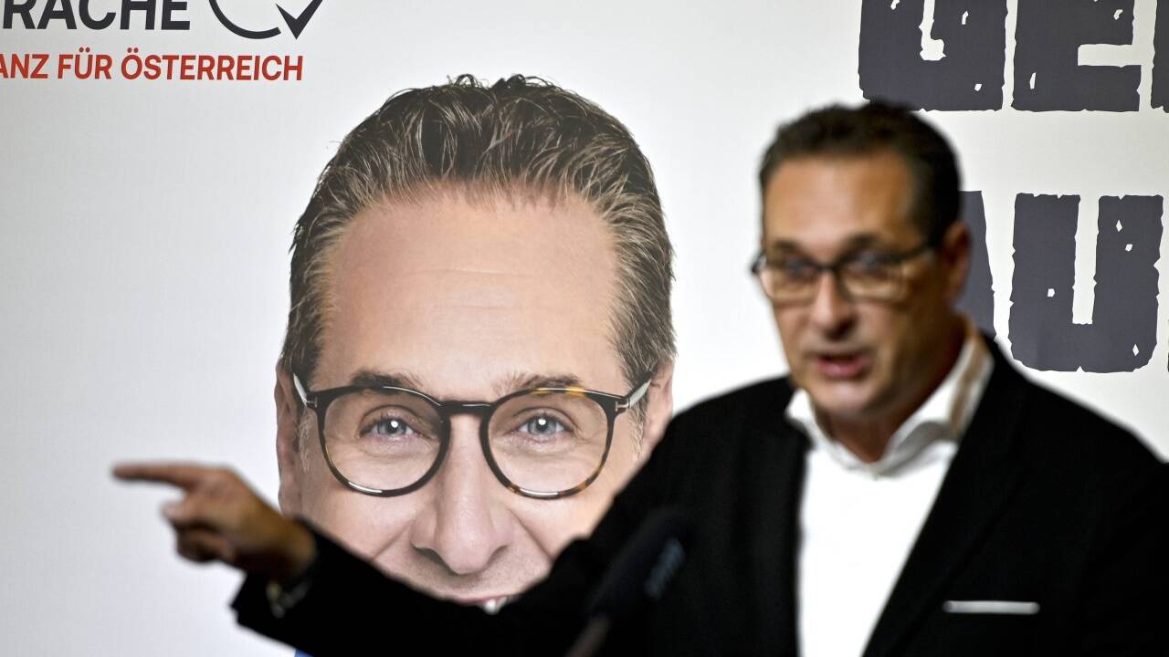 Strache gab sich optimistisch, es in den Landtag zu schaffen 