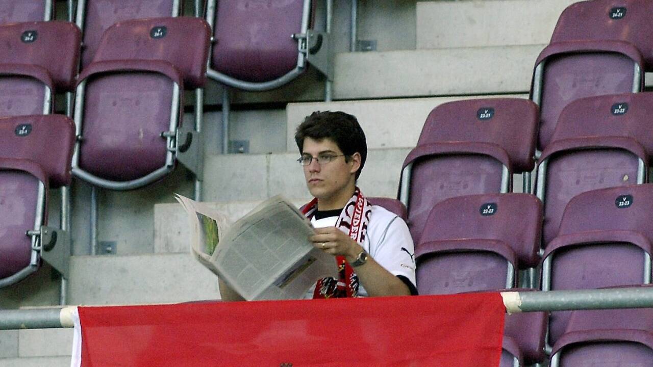 I wär’ da, fang ma an: 2006 in Genf konnten alle Fans per Handschlag zu Österreich – Costa Rica begrüßt werden.  