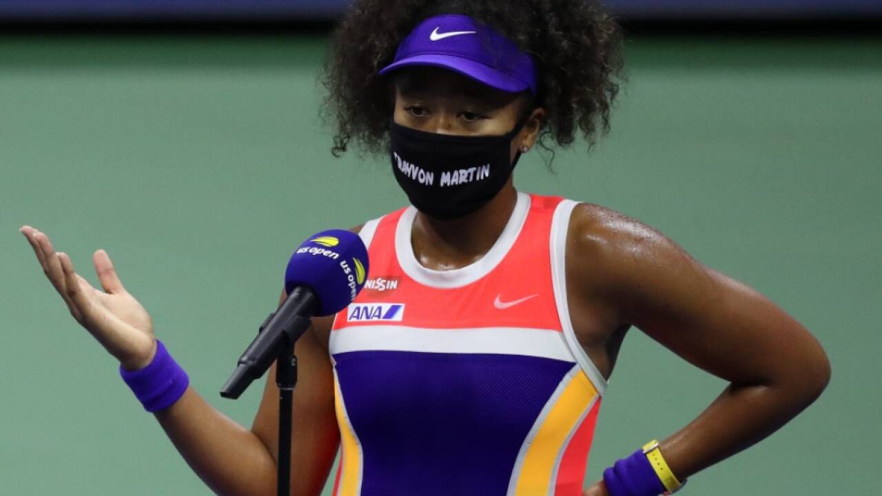 Osaka machte sich einmal mehr gegen Rassismus stark 