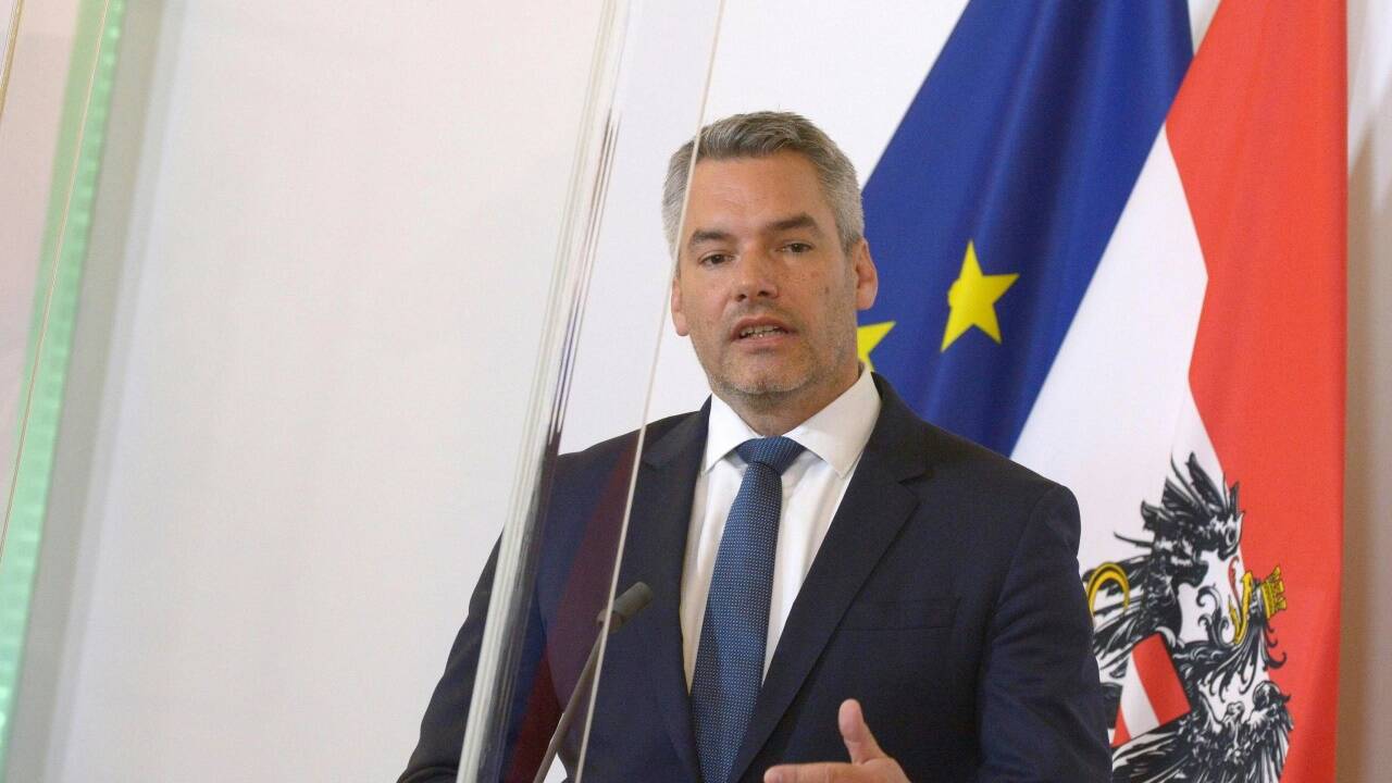 Innenminister Karl Nehammer setzt auf Hilfe an Ort und Stelle.  