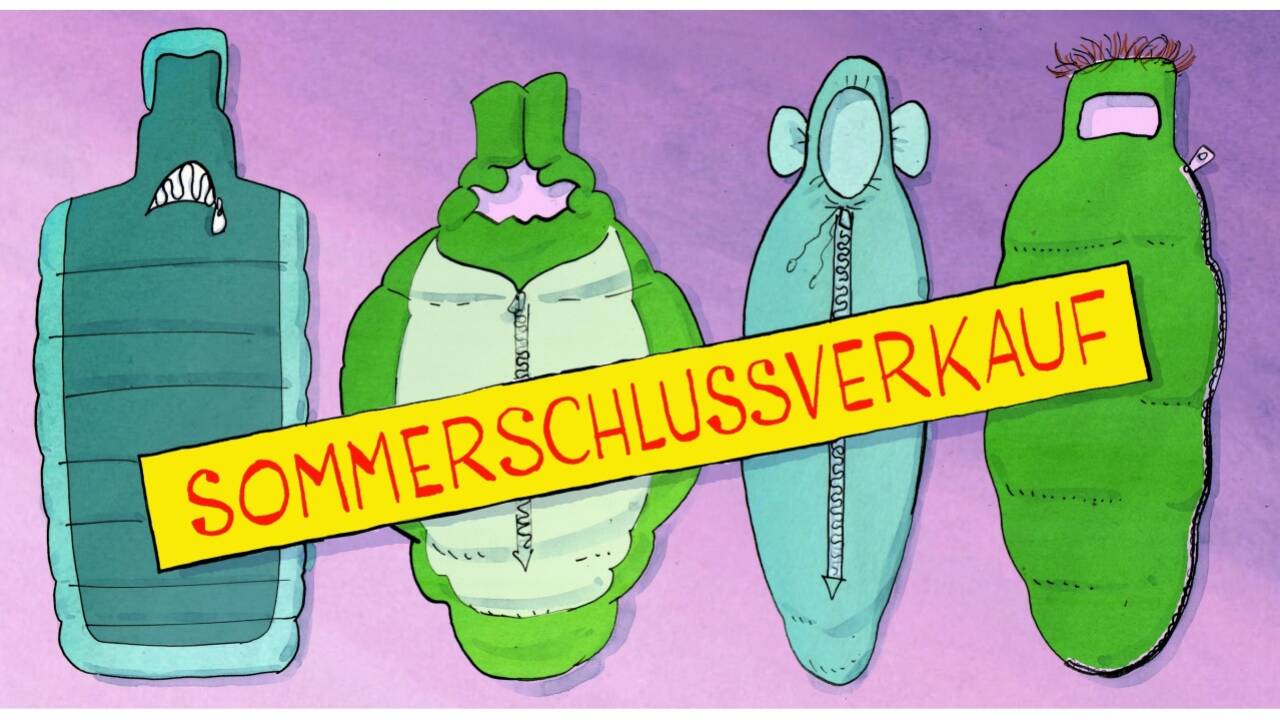 Verschlafsäcke . . . Verschlafsäcke . . .