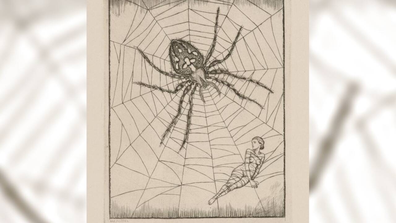 Marta Elisabet Fossel, „Spinne“, 1922 
