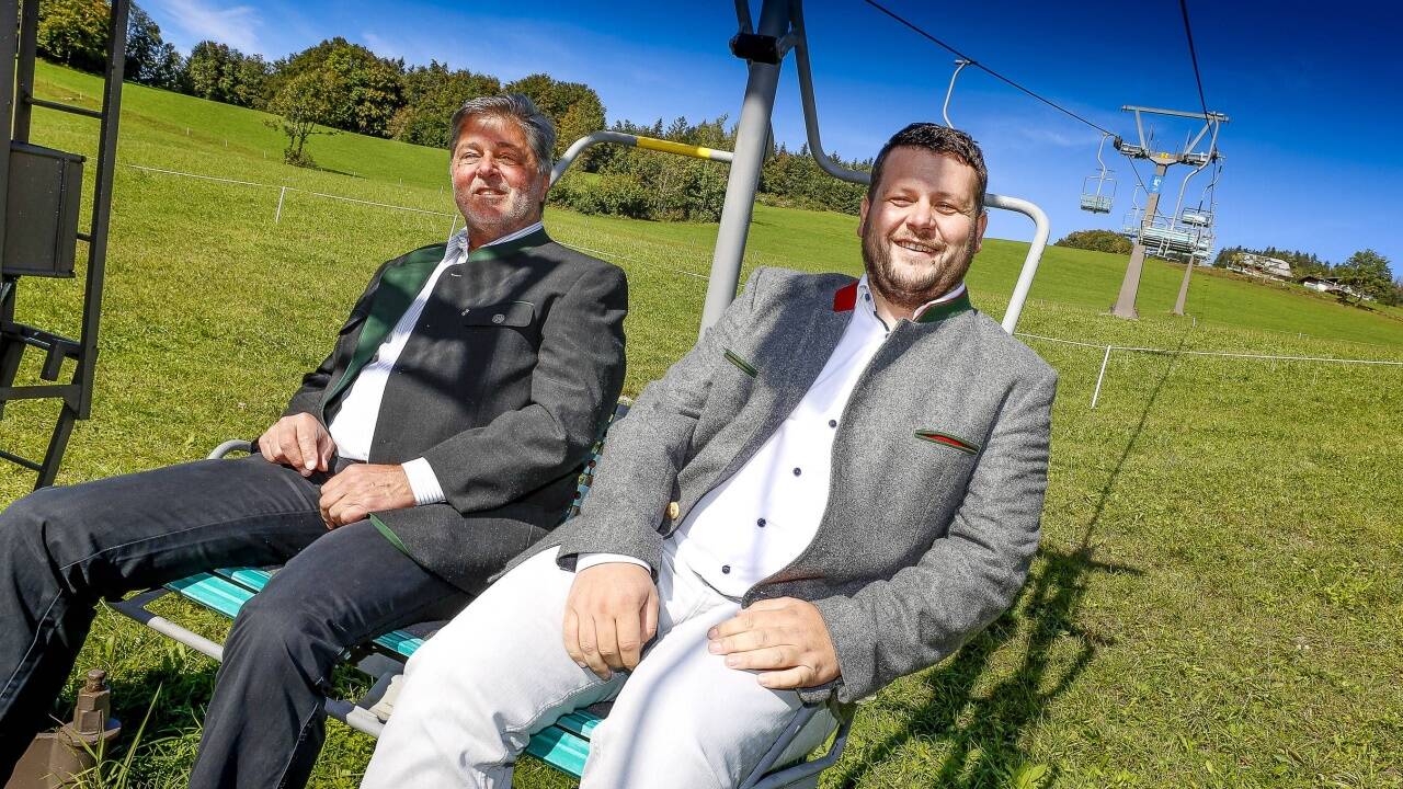Nach drei Wochen Zittern kam die Erleichterung für Hälfte-Eigentümer Bernhard Eibl (r.) und Andreas Ploner. 