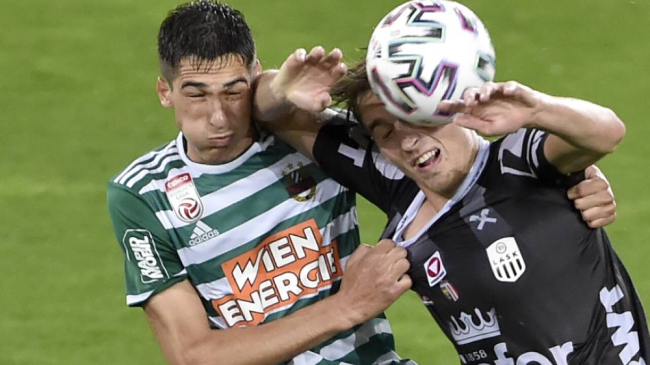 Leo Greiml dürfte bei den Rapidlern ausfallen 