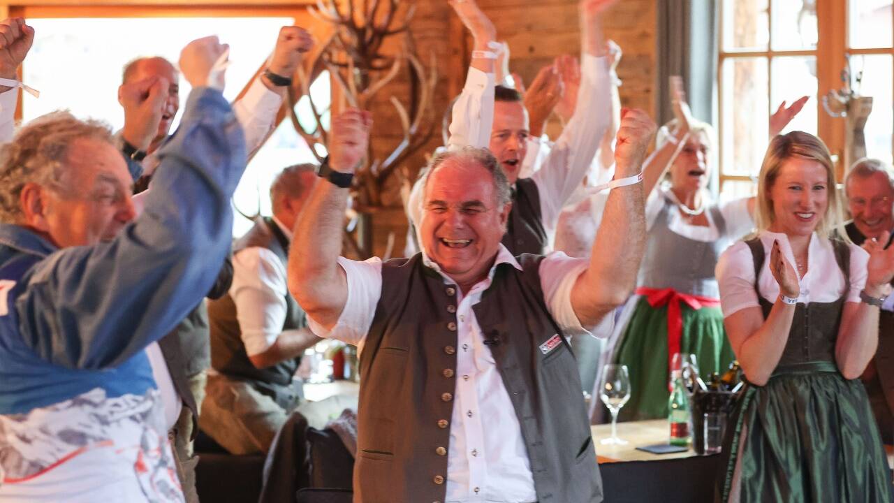 Salzburgs Verbandspräsident Bartl Gensbichler ließ seiner Freude freien Lauf. 