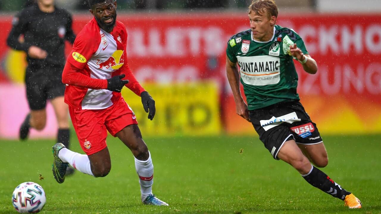 Ab Winter gemeinsam bei den Bullen: Marco Grüll (rechts) und Jérôme Onguéné. Ab Winter gemeinsam bei den Bullen: Marco Grüll (rechts) und Jérôme Onguéné.