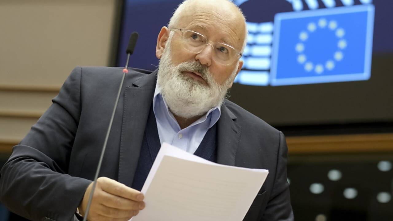 Kommissionsvize Timmermans warb für eine Verschärfung 