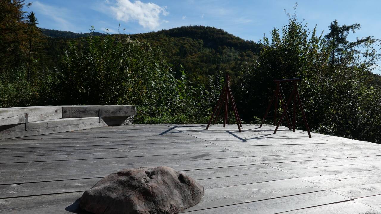 Wenn Stein und Landschaft korrespondieren ...  