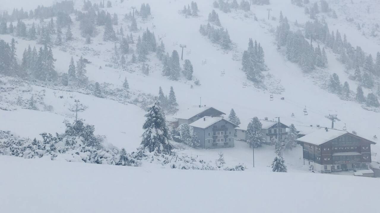 Winterliche Impressionen aus Obertauern.  