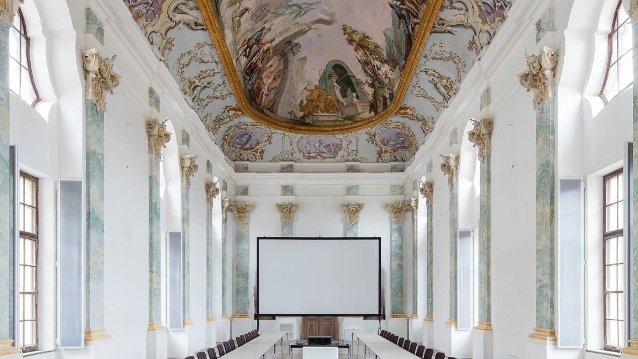 Kloster Raitenhaslach, Steinerner Saal. 