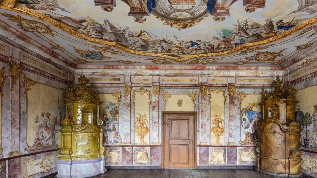 Kloster Raitenhaslach, Paradegästeappartement 
