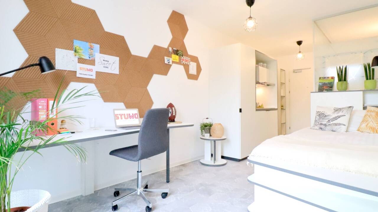 Studentenheime sind meist die erste Station. Viele wollen aber später in eine eigene Wohnung übersiedeln.  