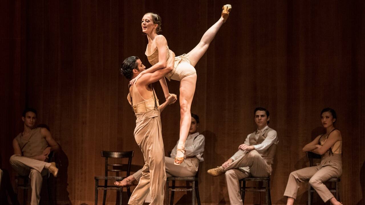Iure de Castro und Harriet Mills<br> 