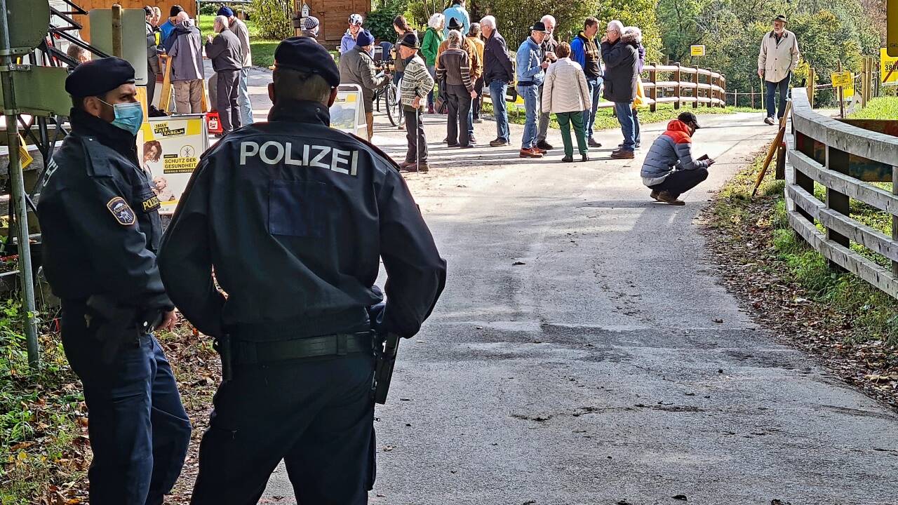 Die Polizei musste nicht eingreifen. 