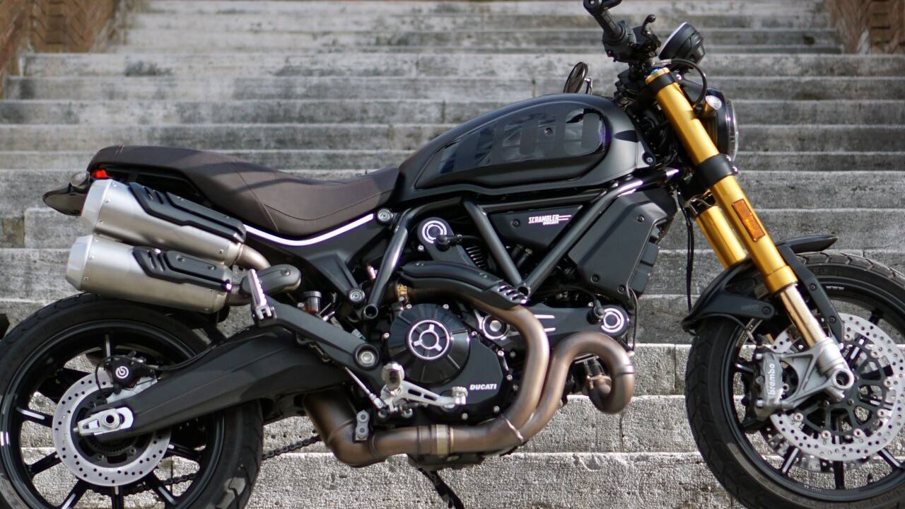 Ducati Scrambler 1100 Sport PRO in Siena. 