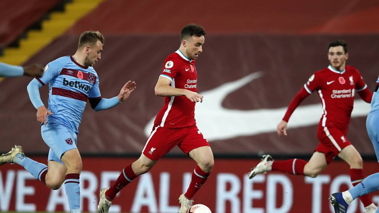 Mühevoller 2:1-Sieg für Liverpool gegen West Ham United 