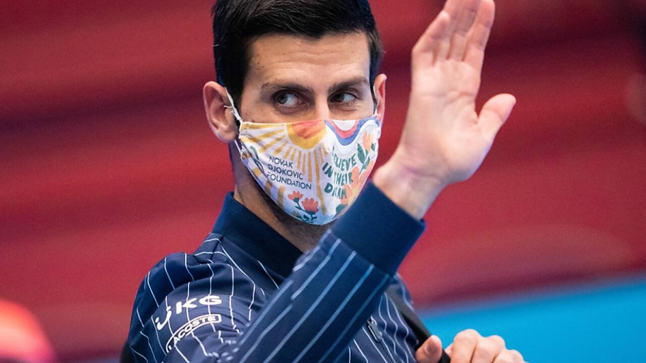 Novak Djokovic sorgte für Kopfschütteln. Novak Djokovic sorgte für Kopfschütteln.